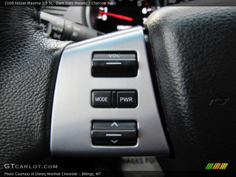Dark Slate Metallic / Charcoal Black 2008 Nissan Maxima 3.5 SL