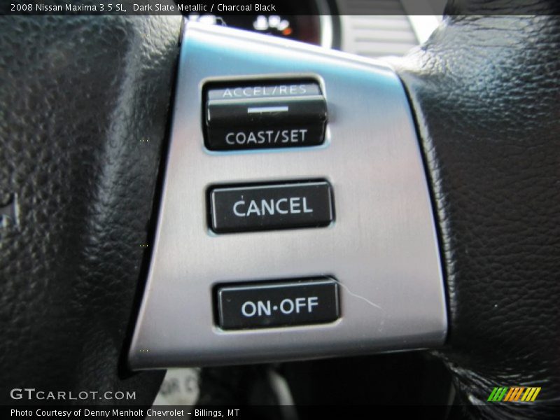 Dark Slate Metallic / Charcoal Black 2008 Nissan Maxima 3.5 SL