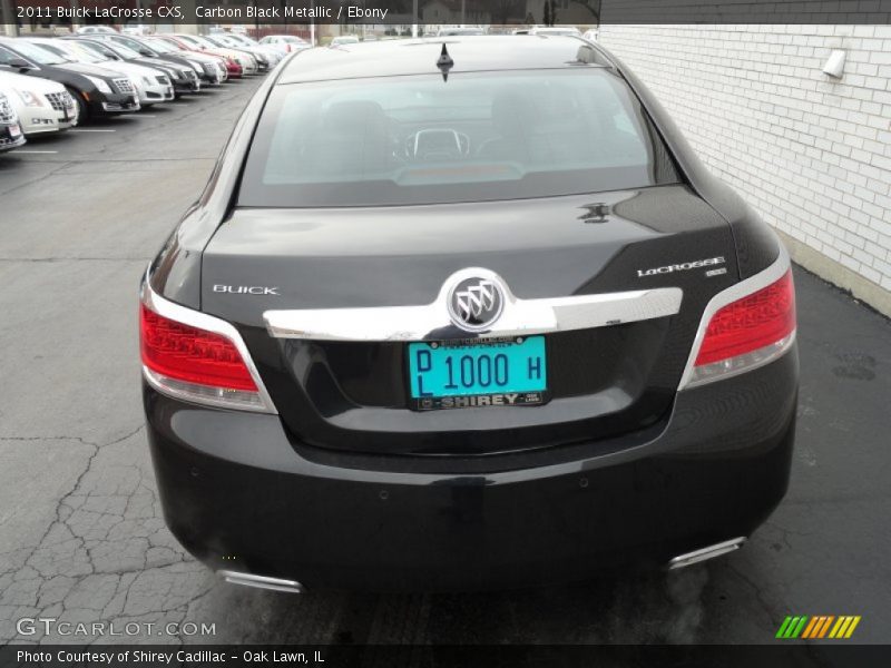 Carbon Black Metallic / Ebony 2011 Buick LaCrosse CXS