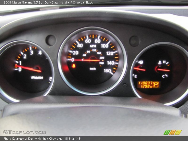 Dark Slate Metallic / Charcoal Black 2008 Nissan Maxima 3.5 SL