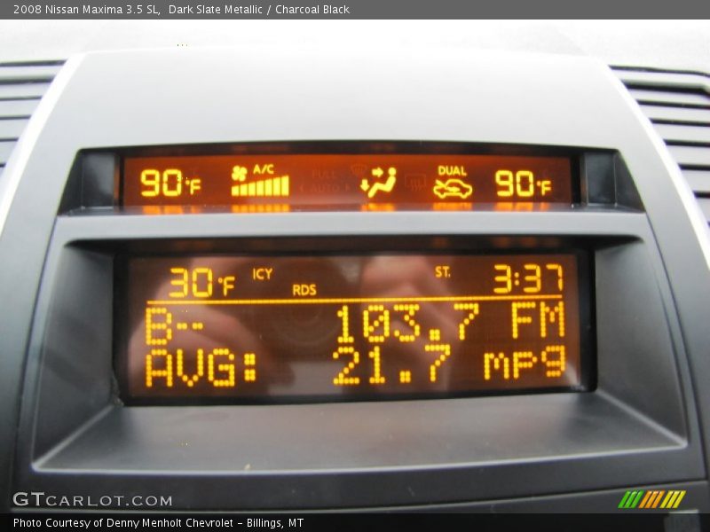 Dark Slate Metallic / Charcoal Black 2008 Nissan Maxima 3.5 SL