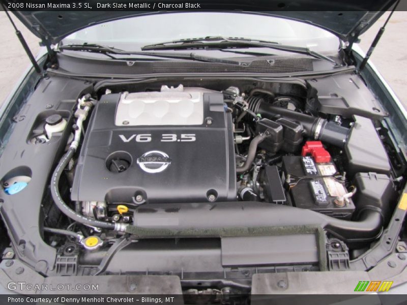 Dark Slate Metallic / Charcoal Black 2008 Nissan Maxima 3.5 SL