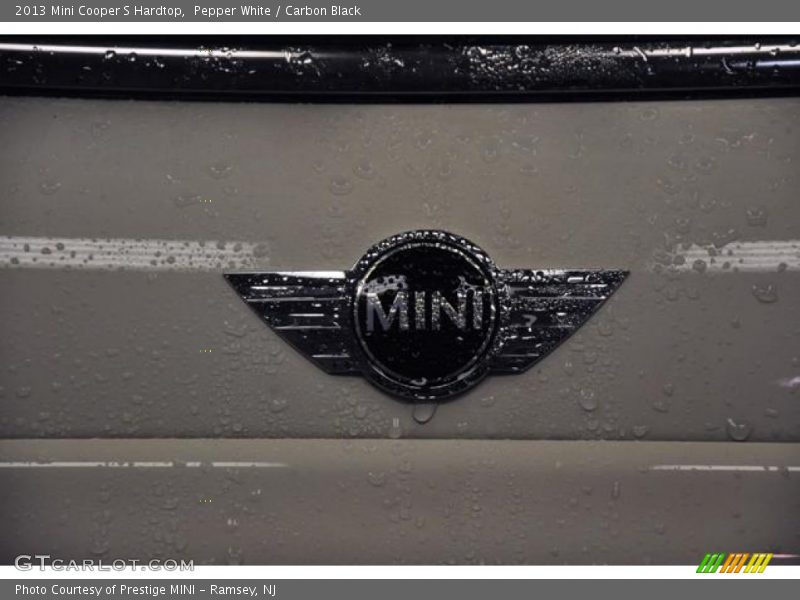 Pepper White / Carbon Black 2013 Mini Cooper S Hardtop