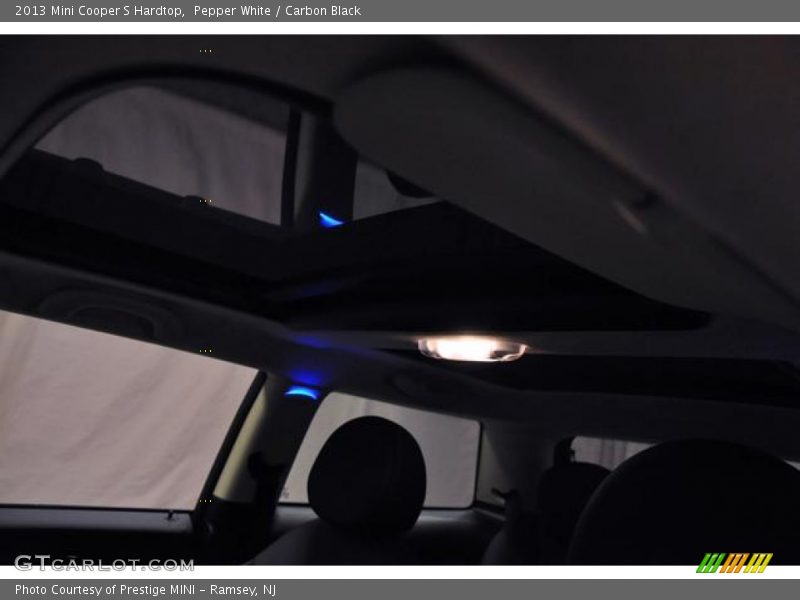 Pepper White / Carbon Black 2013 Mini Cooper S Hardtop