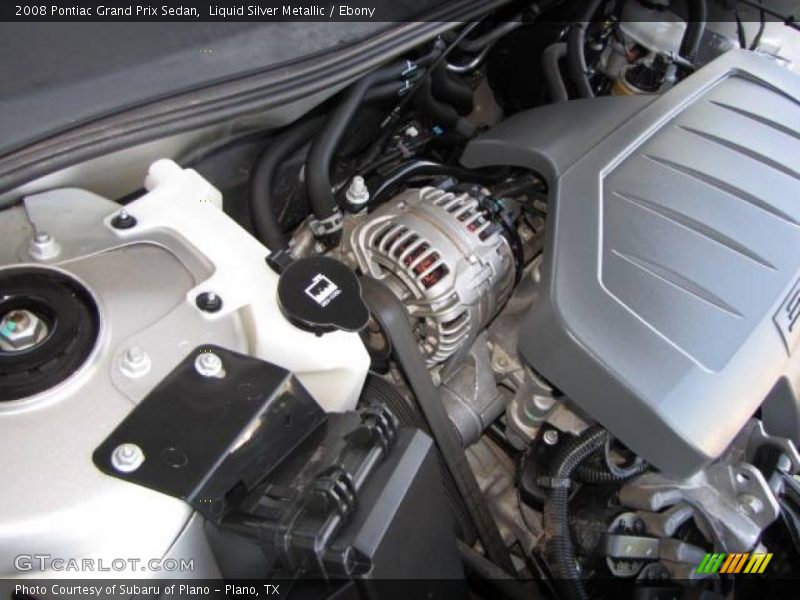 Liquid Silver Metallic / Ebony 2008 Pontiac Grand Prix Sedan
