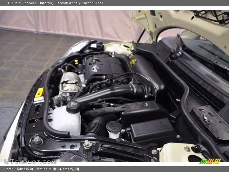 Pepper White / Carbon Black 2013 Mini Cooper S Hardtop