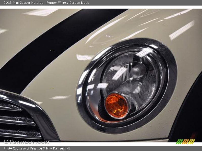 Pepper White / Carbon Black 2013 Mini Cooper Hardtop