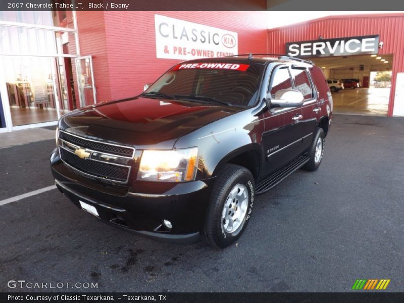 Black / Ebony 2007 Chevrolet Tahoe LT