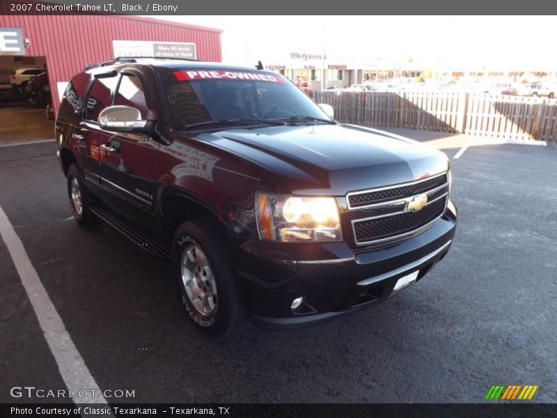 Black / Ebony 2007 Chevrolet Tahoe LT