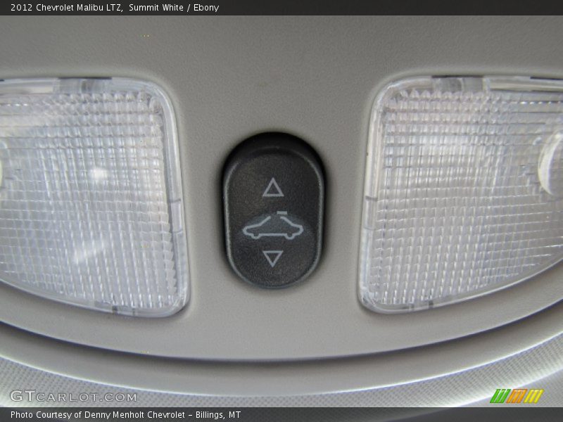 Summit White / Ebony 2012 Chevrolet Malibu LTZ