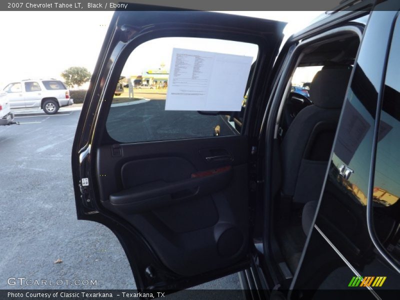 Black / Ebony 2007 Chevrolet Tahoe LT
