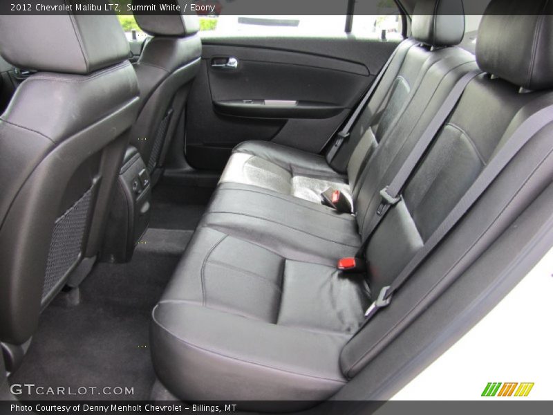 Summit White / Ebony 2012 Chevrolet Malibu LTZ
