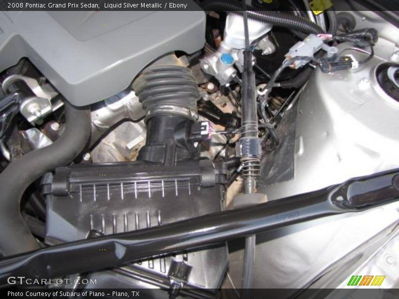 Liquid Silver Metallic / Ebony 2008 Pontiac Grand Prix Sedan