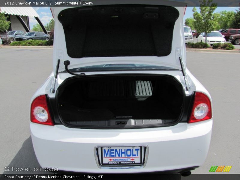 Summit White / Ebony 2012 Chevrolet Malibu LTZ