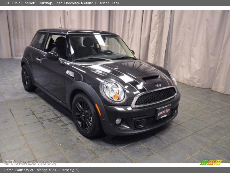 Iced Chocolate Metallic / Carbon Black 2013 Mini Cooper S Hardtop