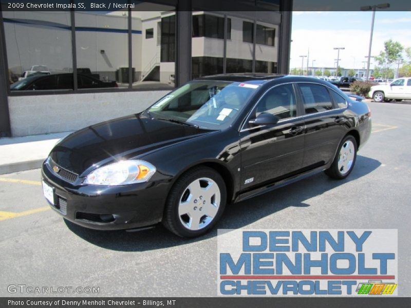 Black / Neutral 2009 Chevrolet Impala SS