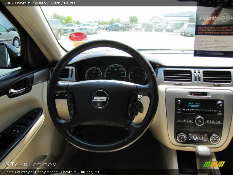 Black / Neutral 2009 Chevrolet Impala SS