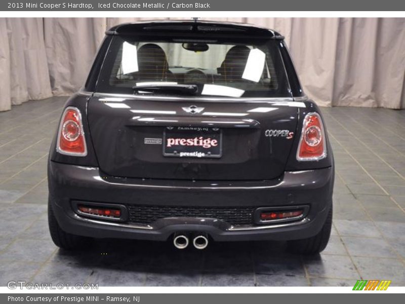 Iced Chocolate Metallic / Carbon Black 2013 Mini Cooper S Hardtop