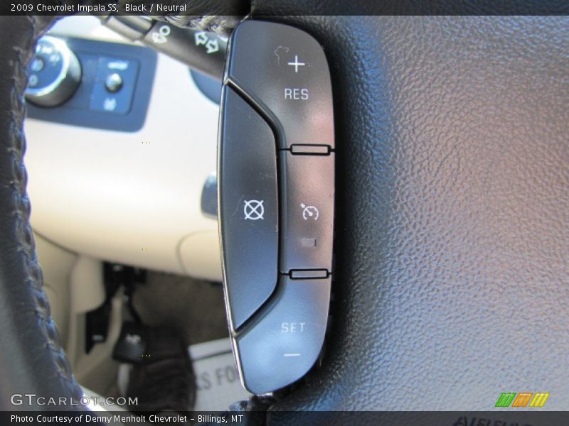 Black / Neutral 2009 Chevrolet Impala SS