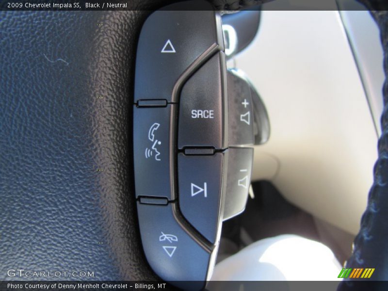 Black / Neutral 2009 Chevrolet Impala SS