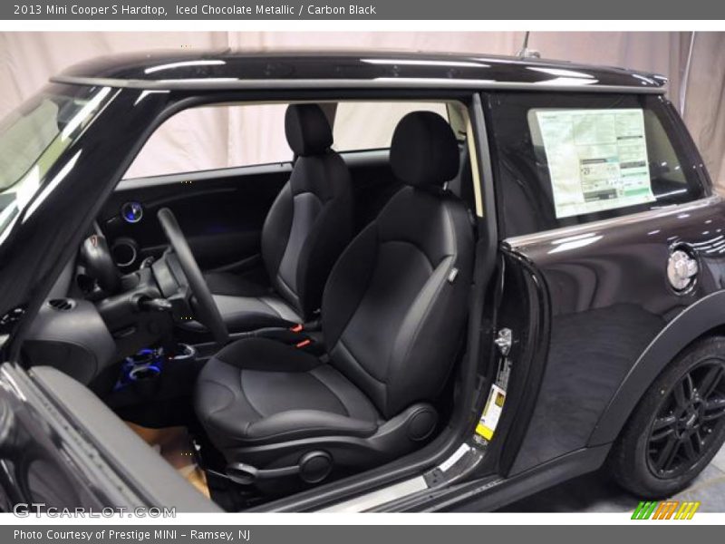 Iced Chocolate Metallic / Carbon Black 2013 Mini Cooper S Hardtop