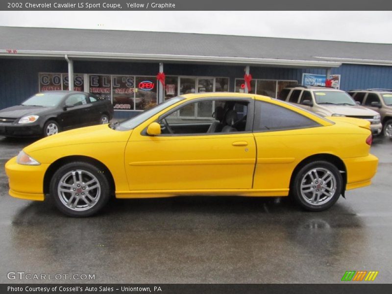  2002 Cavalier LS Sport Coupe Yellow
