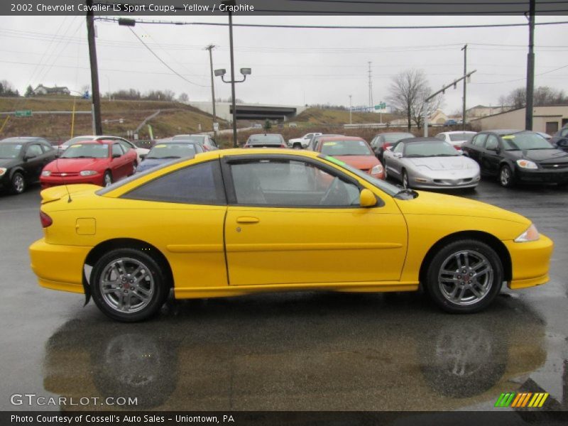 2002 Cavalier LS Sport Coupe Yellow