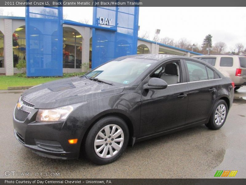 Black Granite Metallic / Jet Black/Medium Titanium 2011 Chevrolet Cruze LS
