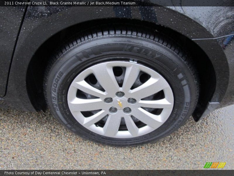 Black Granite Metallic / Jet Black/Medium Titanium 2011 Chevrolet Cruze LS