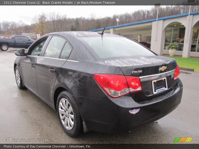 Black Granite Metallic / Jet Black/Medium Titanium 2011 Chevrolet Cruze LS