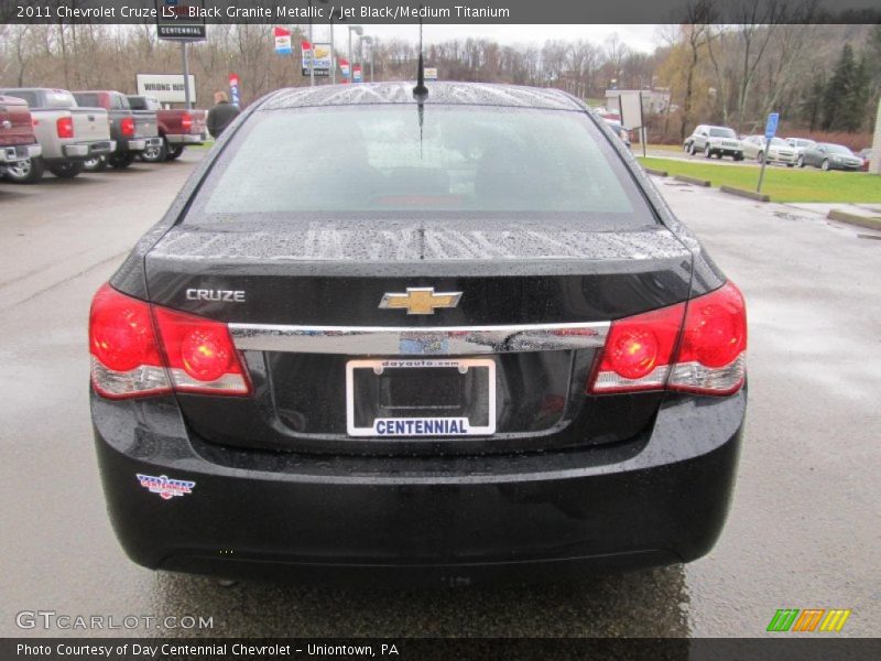 Black Granite Metallic / Jet Black/Medium Titanium 2011 Chevrolet Cruze LS