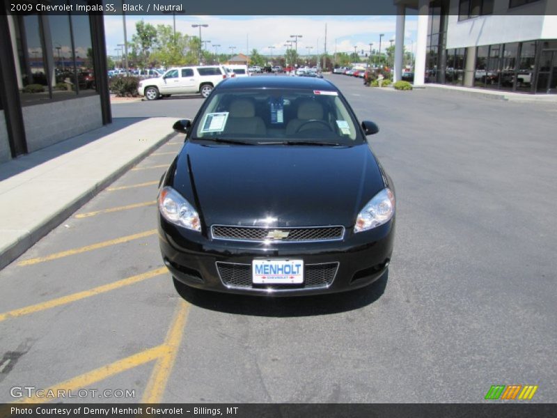 Black / Neutral 2009 Chevrolet Impala SS