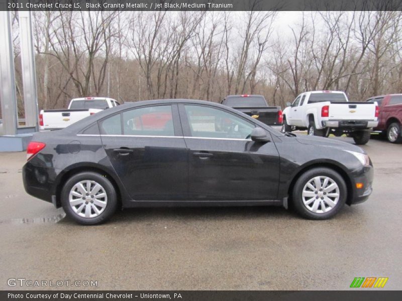 Black Granite Metallic / Jet Black/Medium Titanium 2011 Chevrolet Cruze LS