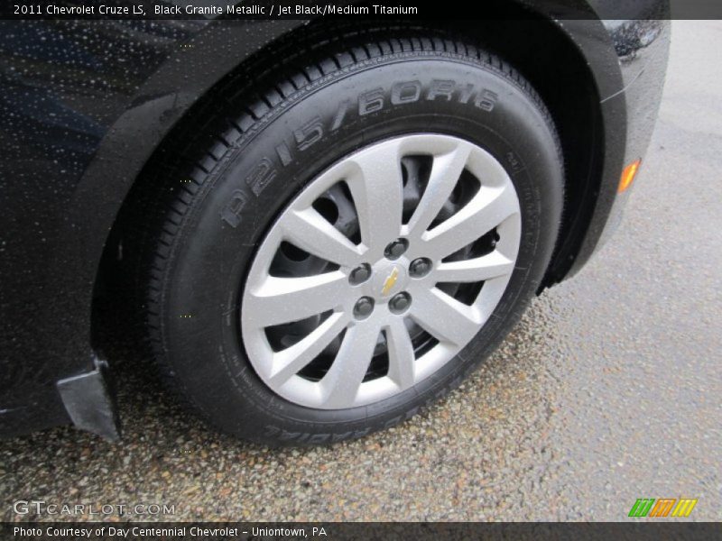 Black Granite Metallic / Jet Black/Medium Titanium 2011 Chevrolet Cruze LS