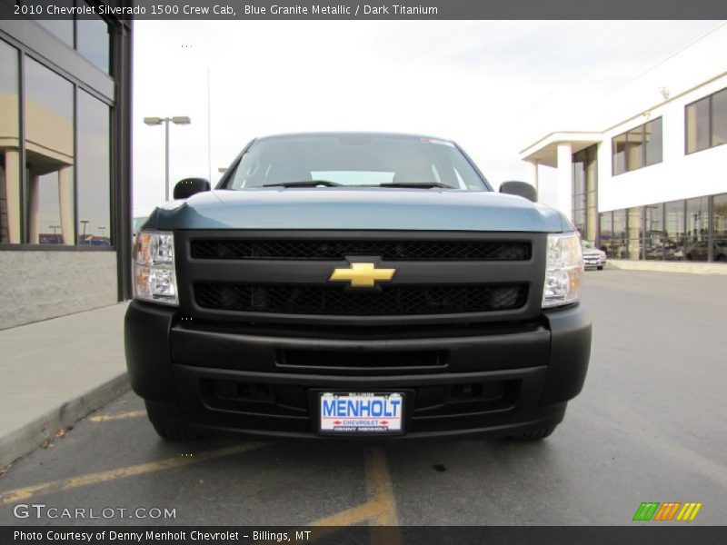 Blue Granite Metallic / Dark Titanium 2010 Chevrolet Silverado 1500 Crew Cab