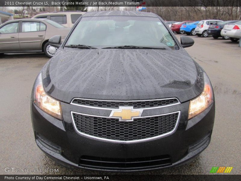 Black Granite Metallic / Jet Black/Medium Titanium 2011 Chevrolet Cruze LS