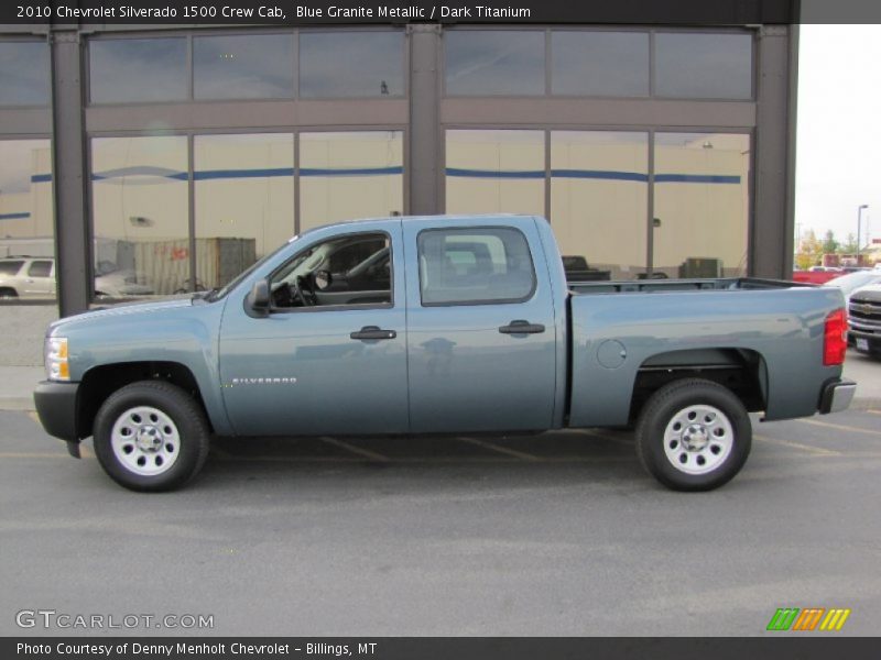  2010 Silverado 1500 Crew Cab Blue Granite Metallic