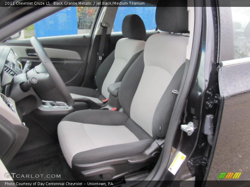 Black Granite Metallic / Jet Black/Medium Titanium 2011 Chevrolet Cruze LS