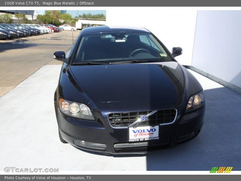 Magic Blue Metallic / Offblack 2008 Volvo C70 T5