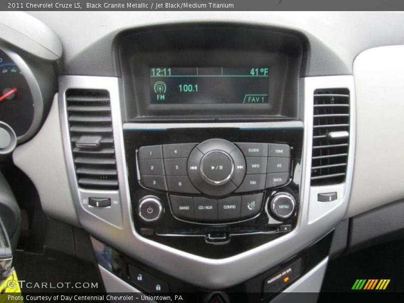 Black Granite Metallic / Jet Black/Medium Titanium 2011 Chevrolet Cruze LS