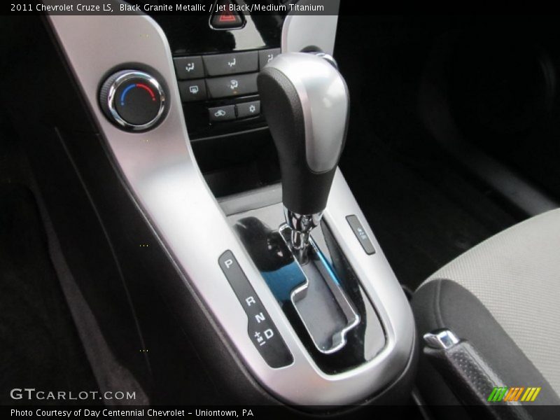 Black Granite Metallic / Jet Black/Medium Titanium 2011 Chevrolet Cruze LS