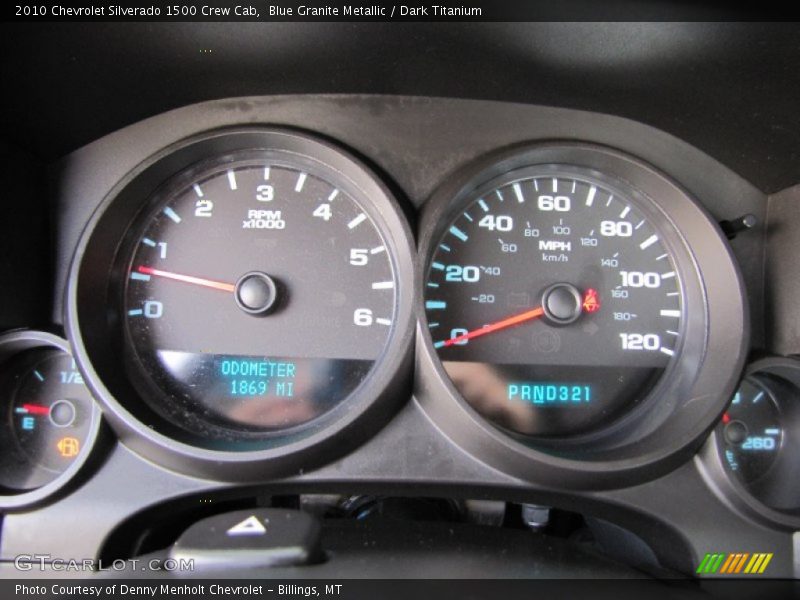  2010 Silverado 1500 Crew Cab Crew Cab Gauges