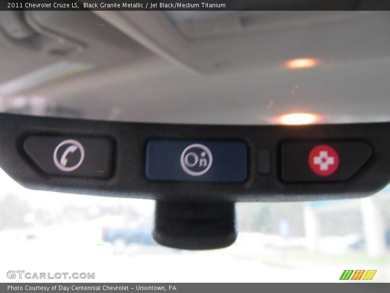 Black Granite Metallic / Jet Black/Medium Titanium 2011 Chevrolet Cruze LS
