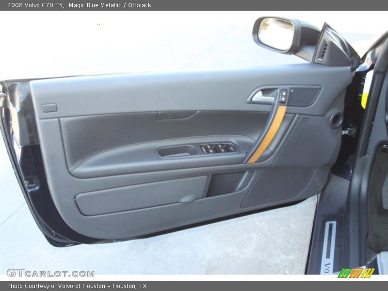 Magic Blue Metallic / Offblack 2008 Volvo C70 T5