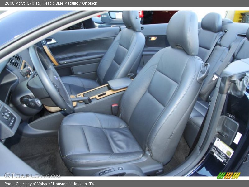 Magic Blue Metallic / Offblack 2008 Volvo C70 T5