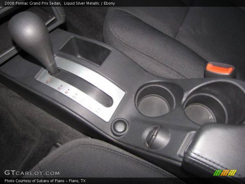 Liquid Silver Metallic / Ebony 2008 Pontiac Grand Prix Sedan