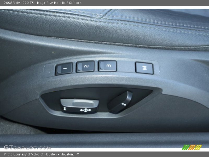 Magic Blue Metallic / Offblack 2008 Volvo C70 T5