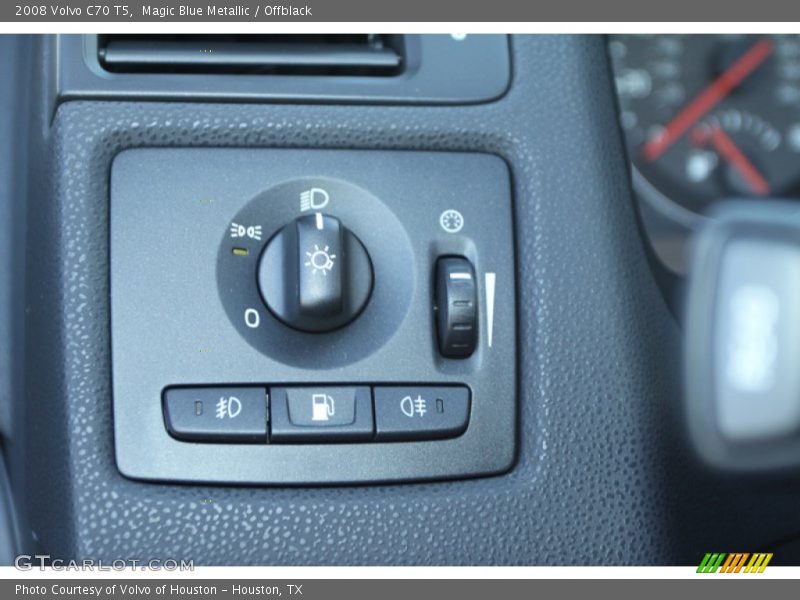 Magic Blue Metallic / Offblack 2008 Volvo C70 T5