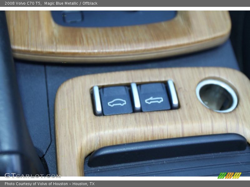 Magic Blue Metallic / Offblack 2008 Volvo C70 T5