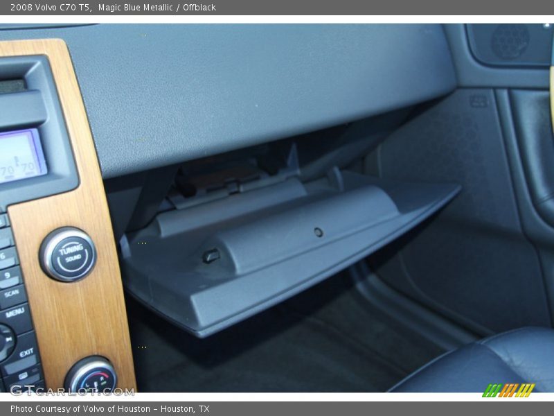 Magic Blue Metallic / Offblack 2008 Volvo C70 T5
